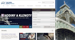 Desktop Screenshot of incheba.cz